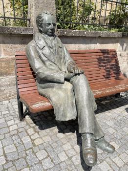 Johann Wolfgang von Goethe (1749-1832) (Statue) (Ilmenau)